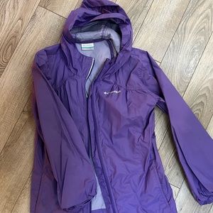 ❌SOLD❌ Girls Columbia Rain Jacket Shell Size Large